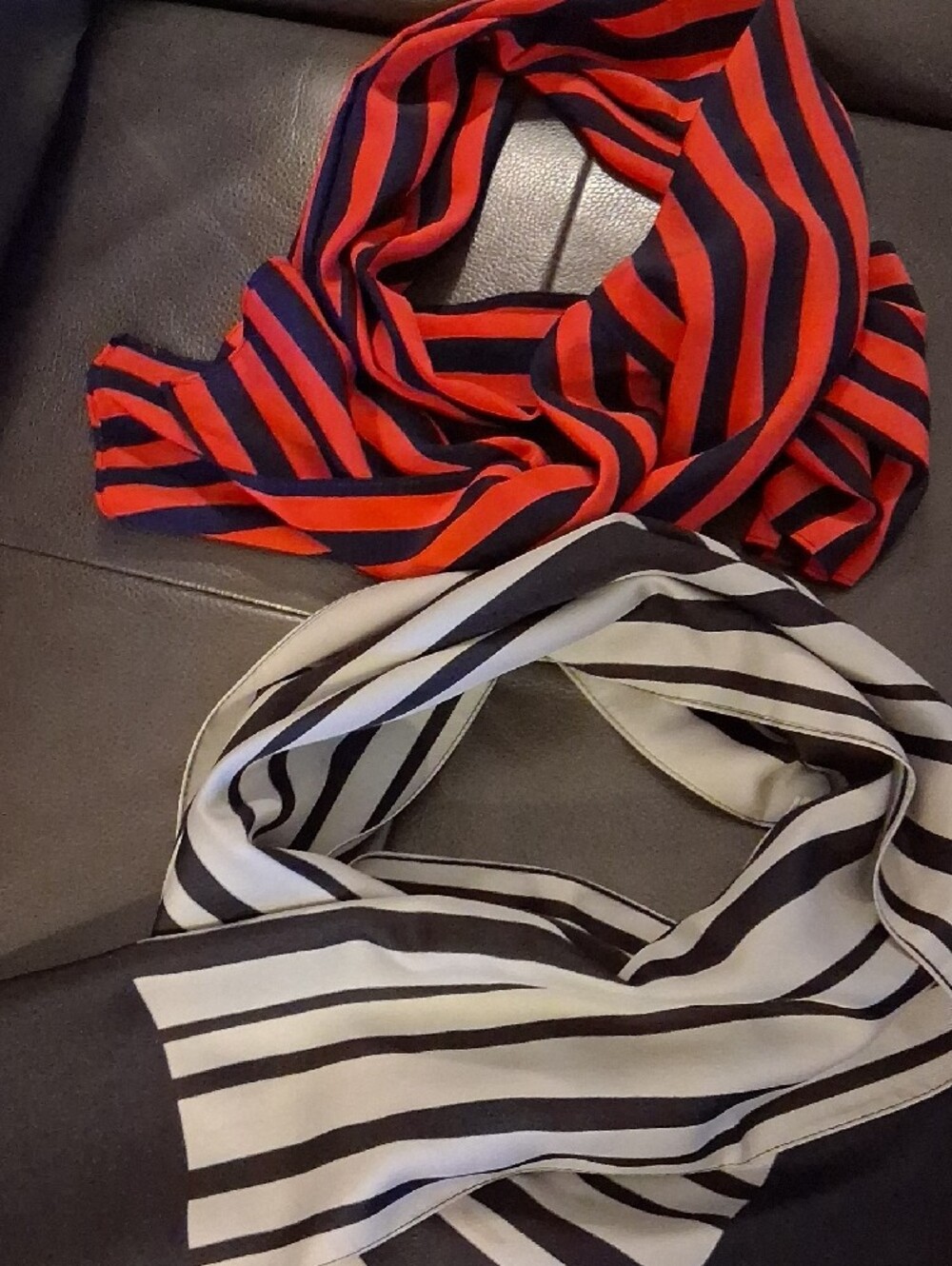 Two Striped Scarfs - Picture 5 of 5